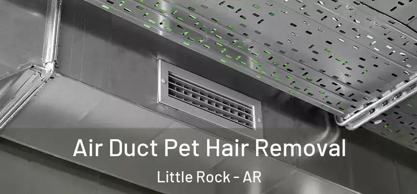 Air Duct Pet Hair Removal Little Rock - AR